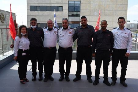 الاحتفال بتكريم رجال الإطفاء والعاملين المتميّزين في سلطة الإطفاء والإنقاذ 